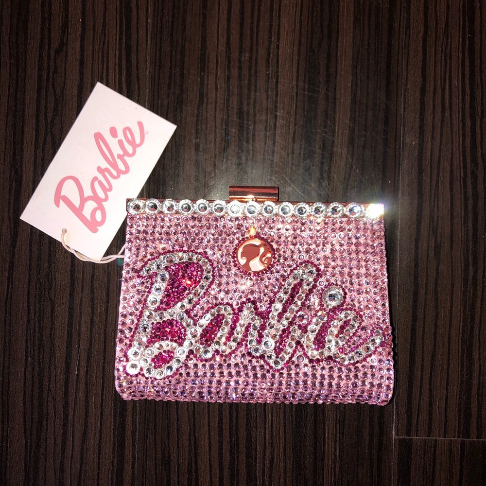⭐️SOLD⭐️BARBIE LOUNGEFLY BLING RHINESTONE COIN PURSE BAG
